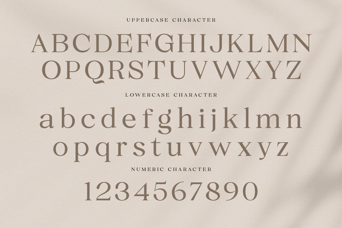 Merlan - Modern Serif Font, a Font by Yukita Creative (Photo 6 of 9)