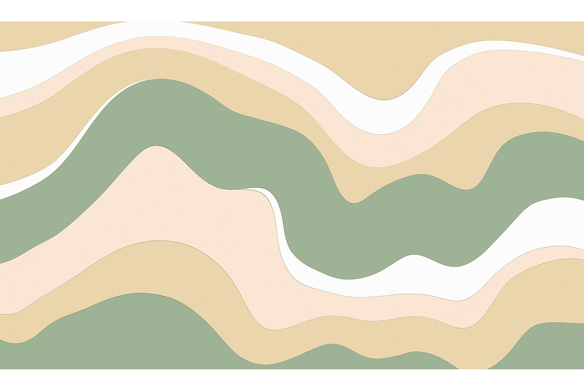 Abstract Wave pattern design, a Pattern Graphic by Anntuan (Photo 3 of 10)