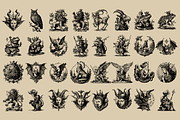 Middle Ages Medieval illustrations, a Decorative Illustration by Nocturnal Wolf (Thumbnail 11 of 17)
