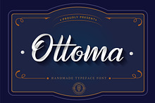Ottoma - Handwritten Script