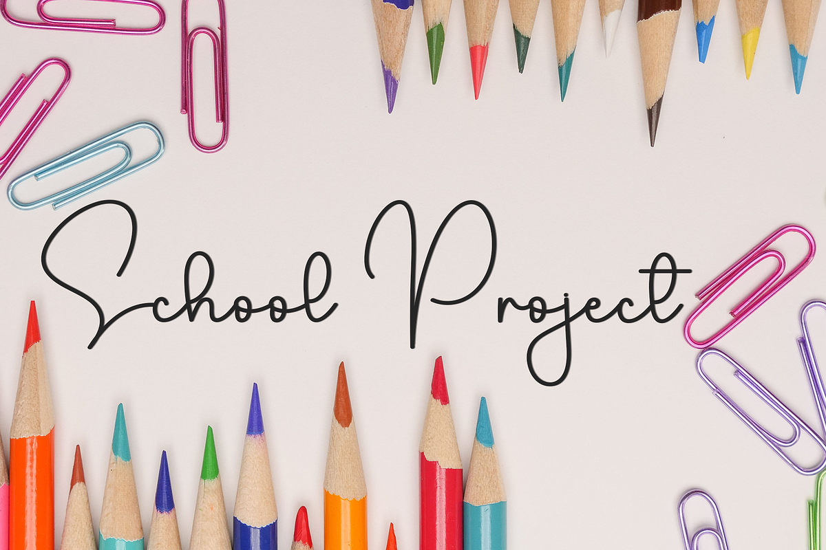 Handwriting, a Handwritten Font by FreshTypeINK (Photo 4 of 8)