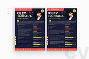 Mono Resume, a Resume Template by iDoodle Studio (Thumbnail 1 of 4)