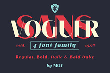 VOGUER Sans family