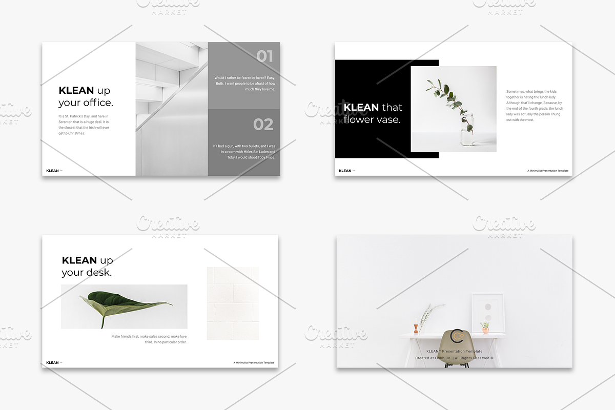 KLEAN - A Minimalist Presentation, a Presentation Template by Cribb Co. (Photo 4 of 4)