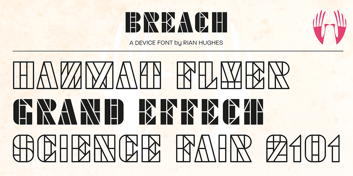 Breach, a Sans Serif Font by Device (Photo 4 of 6)