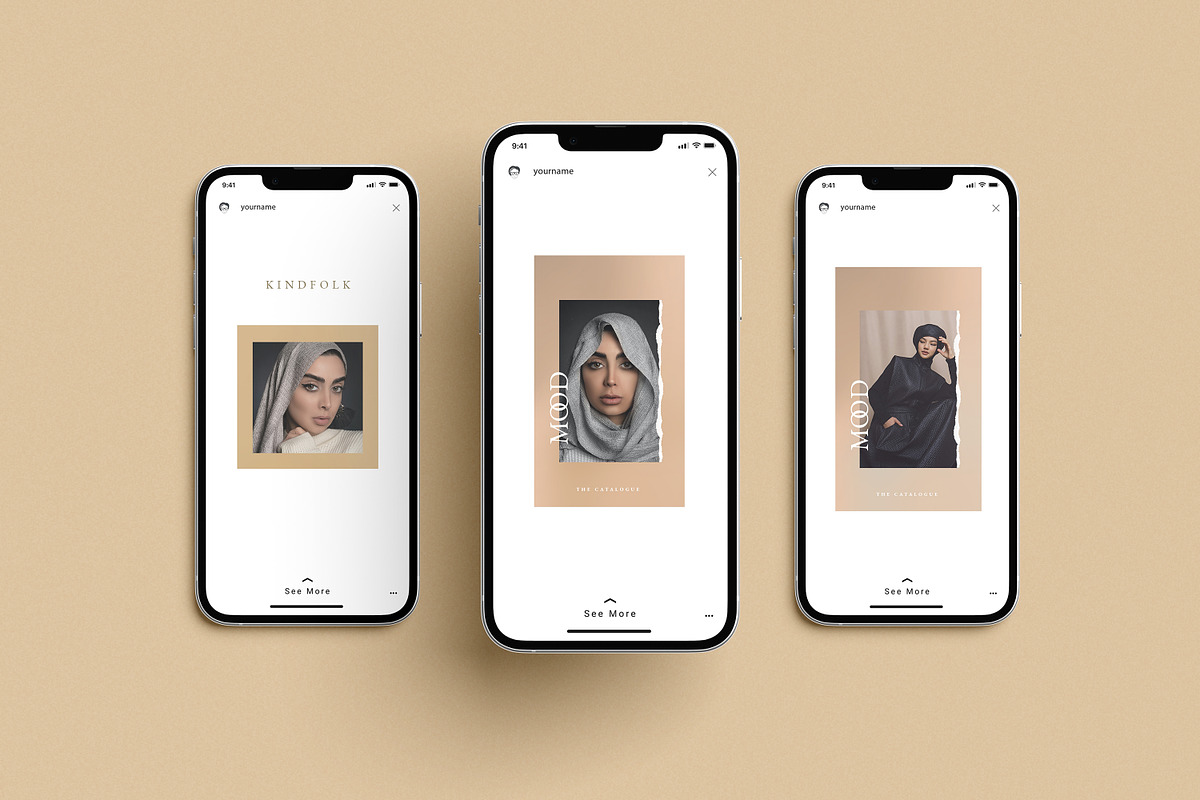 Instagram post and story mockup, an Advertising Mockup by simuradi (Photo 4 of 11)
