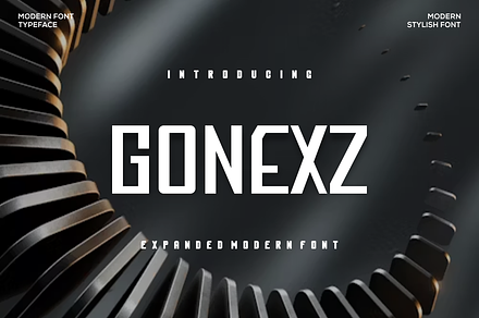 Gonexz Font