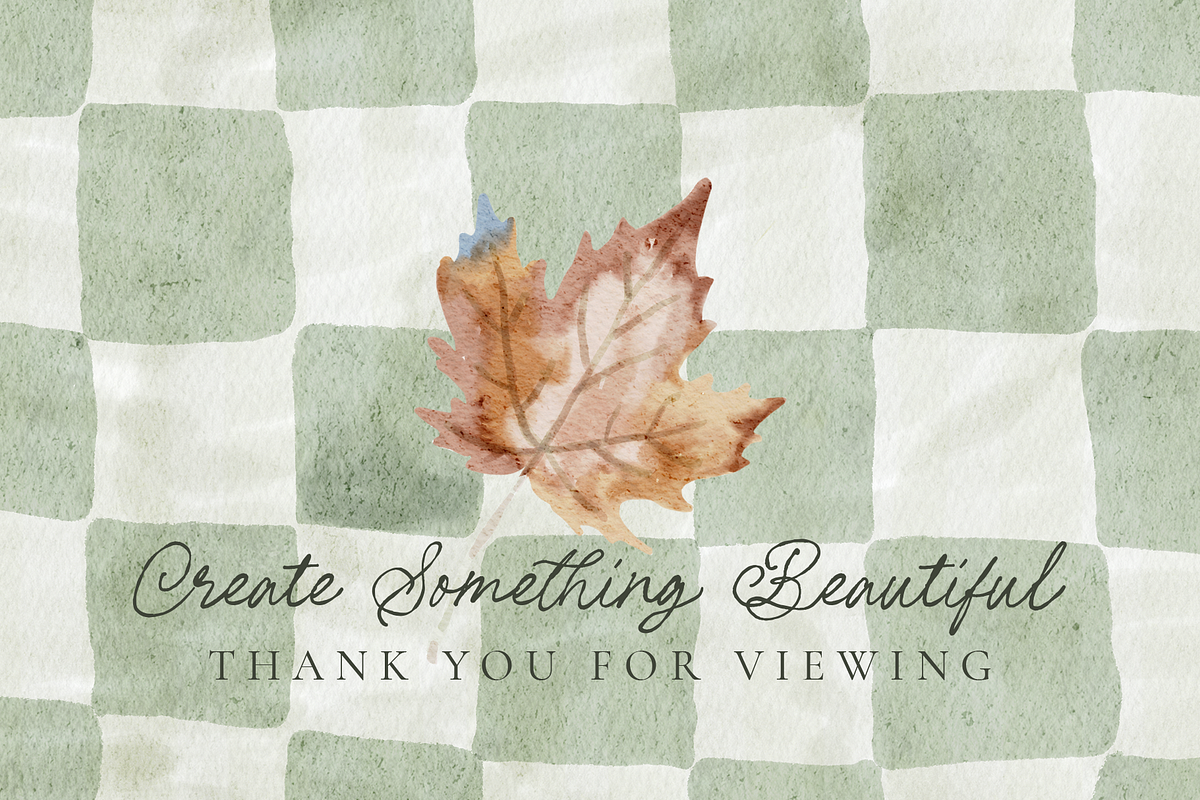 Autumn Mood Watercolor Collection, a Background Graphic by Karma (Photo 19 of 19)