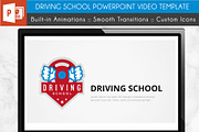 Driving School Power Point Template, a Presentation Template by Kathy Green Design (Thumbnail 1 of 5)