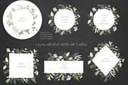 Fresh greenery frames and patterns, a Decorative Illustration by marie dricot (Thumbnail 3 of 16)