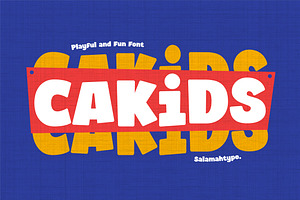 Cakids – Playful Comic Font