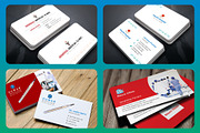 Medical Business Cards Bundle, a Business Card Template by graphicsunday (Thumbnail 2 of 6)