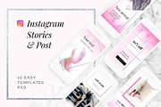 Instagram Bundle 25in1 + Free Update, a Social Media Template by Digital Breath templates (Thumbnail 17 of 27)