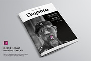 Clean & Elegant Magazine Template, a Magazine Template by Bookrak Graphic Design (Thumbnail 1 of 9)