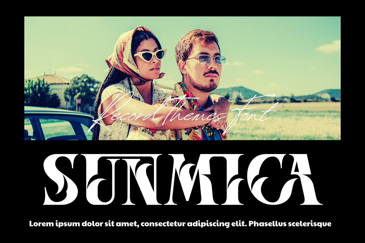 Record Themes - Elegant Font, a Serif Font by 177Studio (Photo 4 of 8)
