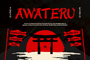 Awateru - Japanese Handwritten Font, a Handwritten Font by Inviline.co (Thumbnail 2 of 10)
