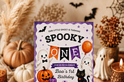 Spooky One Halloween Invitation, an Invitation Template by Arslan (Thumbnail 2 of 5)
