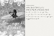 Berawa Aesthetic Brush Font, a Script Font by Hishand Studio (Thumbnail 2 of 8)