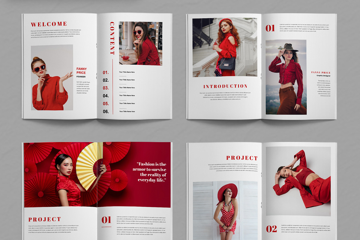 Minimal Magazine Layout, a Magazine Template by ContestDesign (Photo 2 of 3)