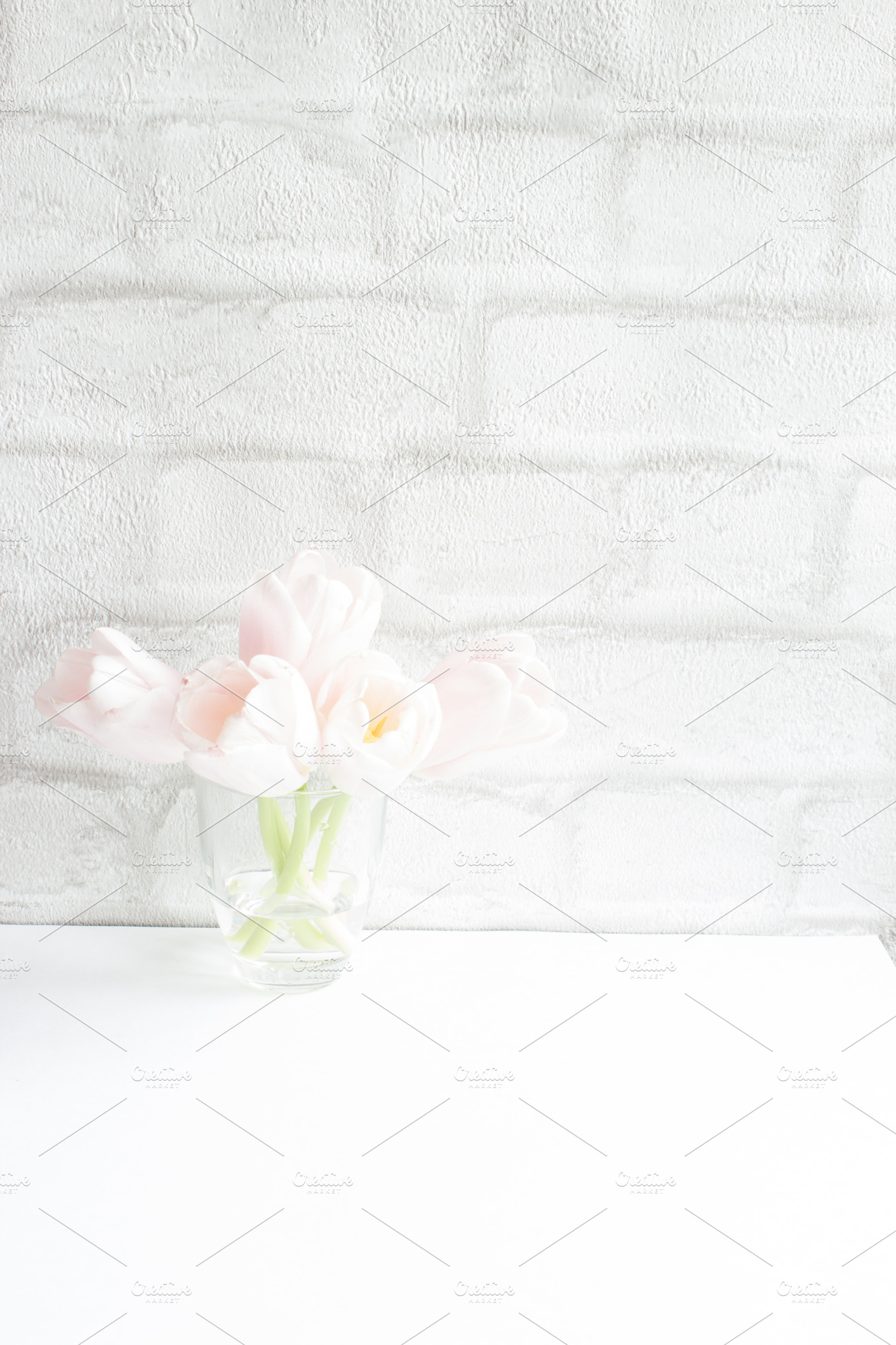 Tulips Minimal Stock Photo, a Background Photo by Rose Wine Aesthetic