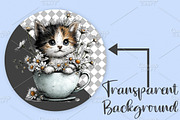 Whimsical Animals Spring Clipart PNG, an Illustration by Canvas Craft (Thumbnail 2 of 7)