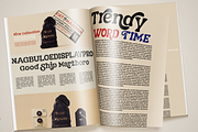 Nagbuloe | Display Font, a Serif Font by LuhopCreative (Thumbnail 2 of 13)