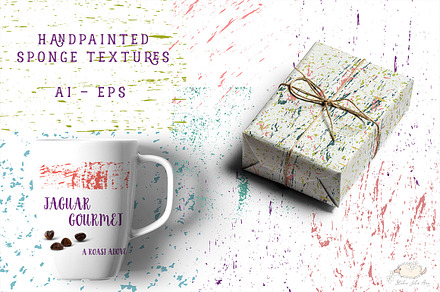 Sponge Texture Vector Kit