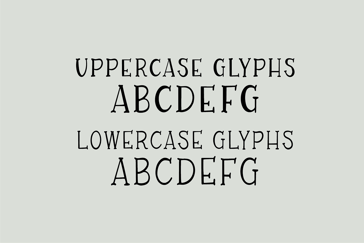 ORGANICS a Farmhouse Serif Font preview 5