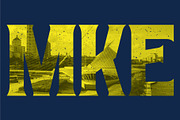 MILWAUKEE – Distressed Display Font, a Serif Font by BfredDesign (Thumbnail 6 of 6)