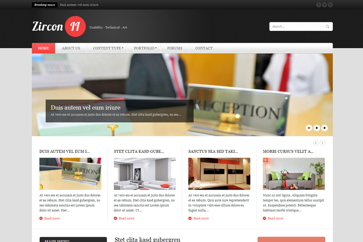 Zircon II, a Websites & App Template by WeebPal Corp (Photo 2 of 5)