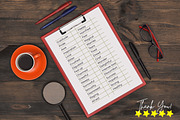 Emotion Chart Kdp Interior, a Stationery Template by Hurairagraphics (Thumbnail 5 of 5)