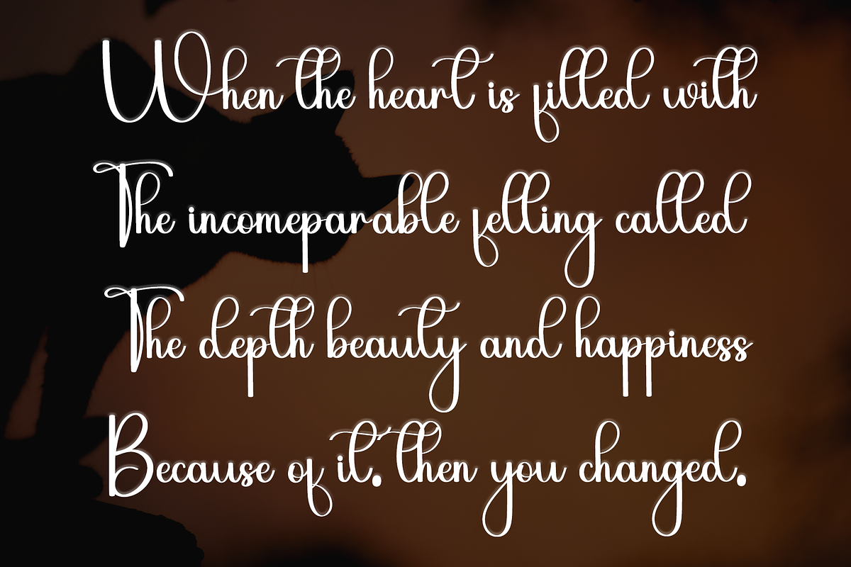 Simple Pumpkin, a Handwritten Font by InermediaSTUDIO (Photo 2 of 7)