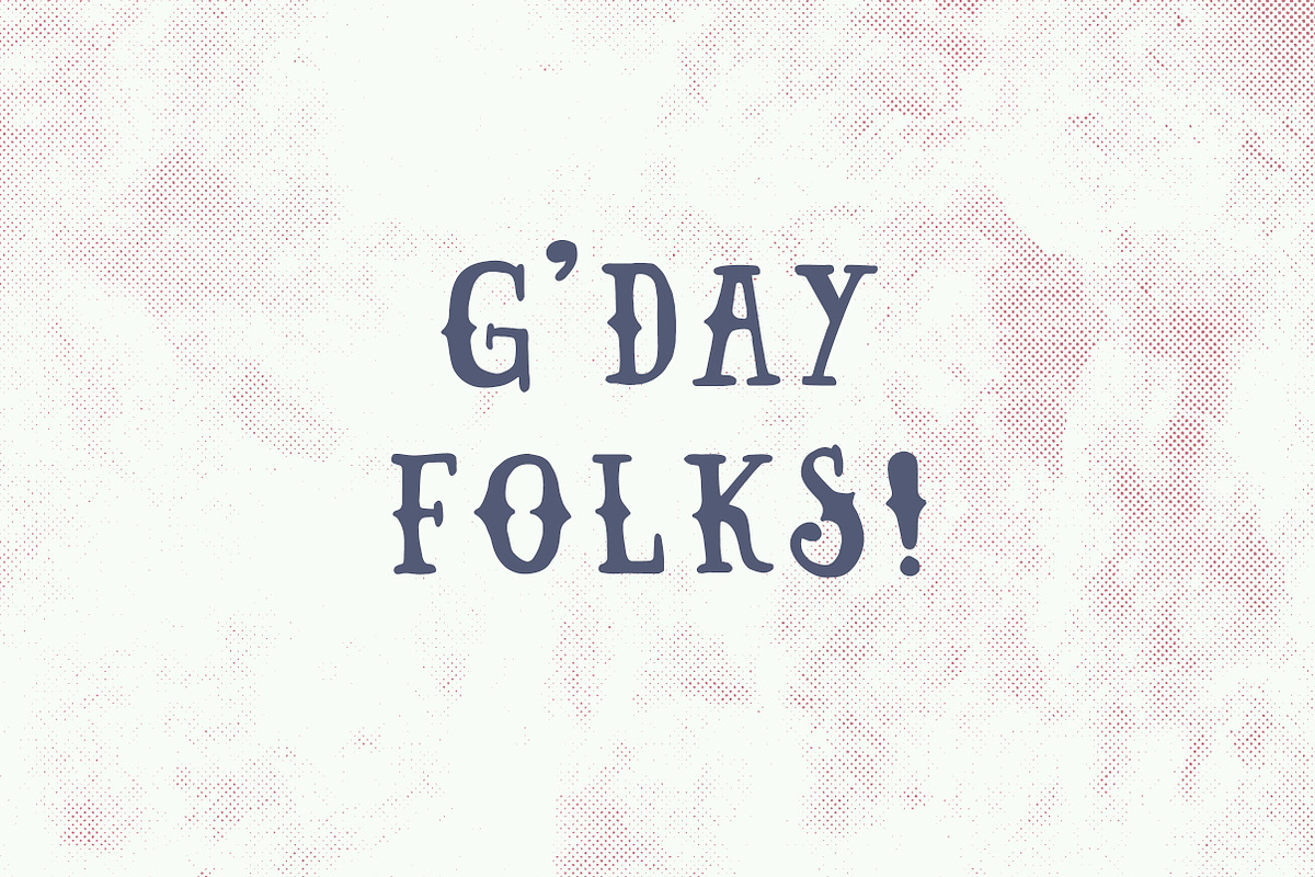 WARPATH Typeface preview 4