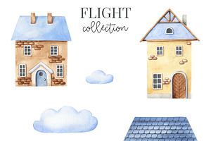 Flight - Watercolor Set