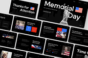 Memorial Day Presentation, a Presentation Template by Annora Studio (Thumbnail 3 of 7)