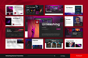 Business Presentation Powerpoint, a Presentation Template by VanillineGraph (Thumbnail 1 of 5)
