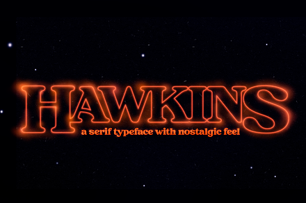 Hawkins Vintage Serif, a Serif Font by Fenotype