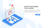 Personal budget planning and control, a Finance Illustration by Good Studio (Thumbnail 1 of 3)