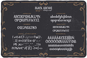 Black Arcade, a Script Font by Vintage Division (Thumbnail 17 of 20)