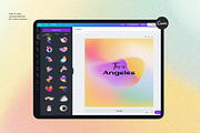 Retro Gradients & Shapes, a Background Graphic by Nomad Visuals (Thumbnail 20 of 31)