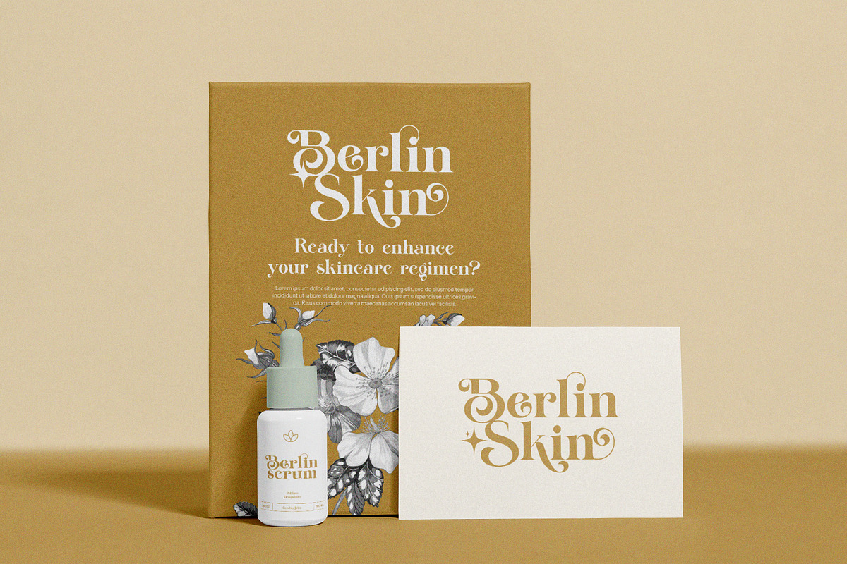 Baglin Elegant Ligature Serif Font, a Serif Font by Perfectype (Photo 8 of 8)