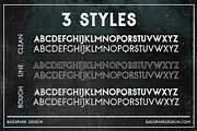 Barkleigh Font | 80s Retro (6 fonts), a Serif Font by Badspark (Thumbnail 3 of 5)