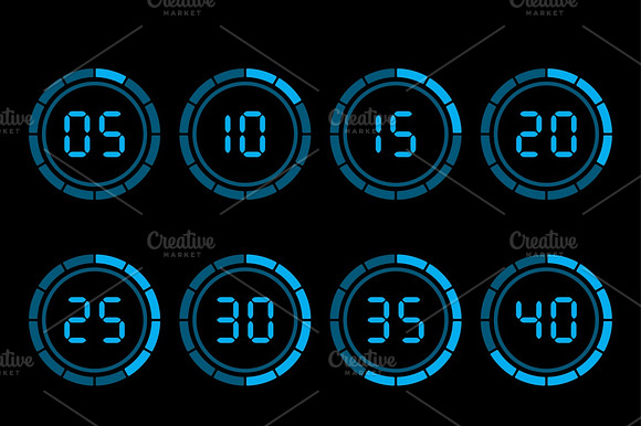 Digital Countdown Timer