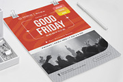 Good Friday Orange Grey, a Flyer Template by Me55enjah Design (Thumbnail 4 of 5)