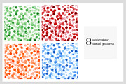 Watercolour dotted patterns, a Background Graphic by Elina_Li (Thumbnail 1 of 3)