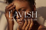 Lavish - Elegant Typeface (Updated!), a Serif Font by HipFonts (Thumbnail 1 of 8)