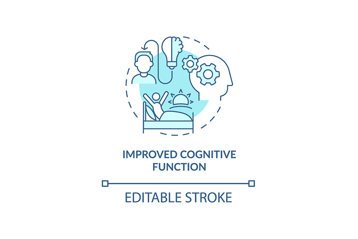 Improved cognitive functions icon, an Outline Icon by IMG Visuals