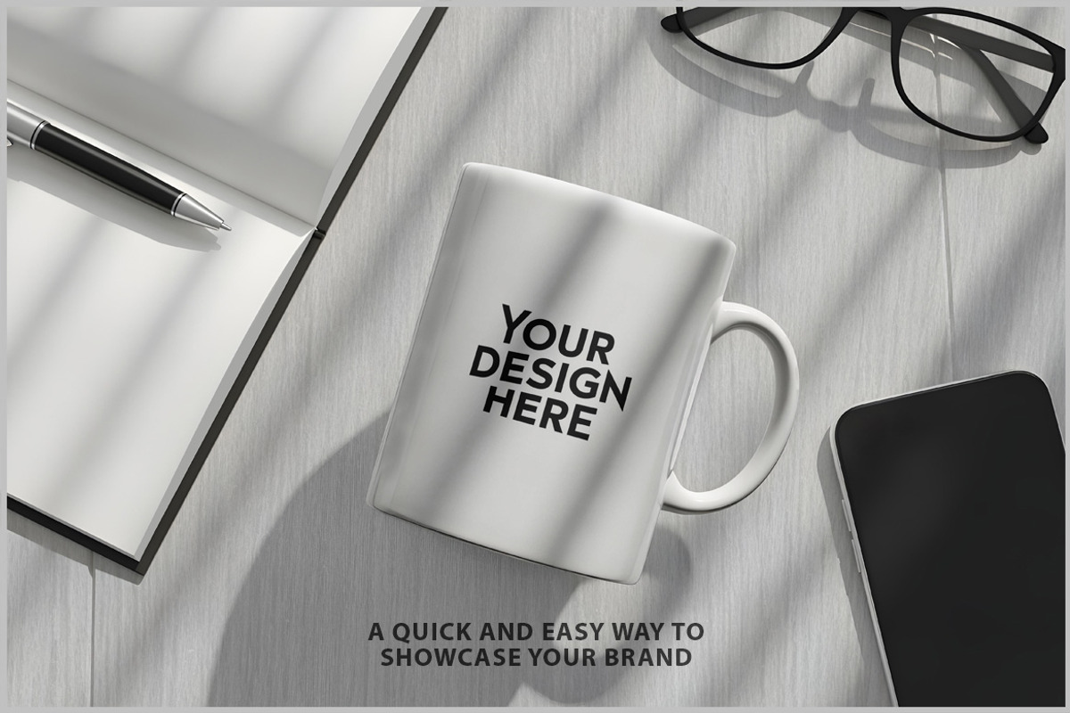 Mug Mockup PSD, a Cups & Container Mockup by Bruno's Shop (Photo 2 of 4)