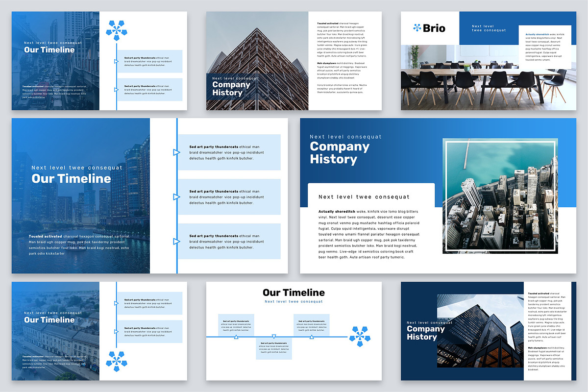 Brio Business Powerpoint Template, a Presentation Template by Reshapely (Photo 13 of 15)