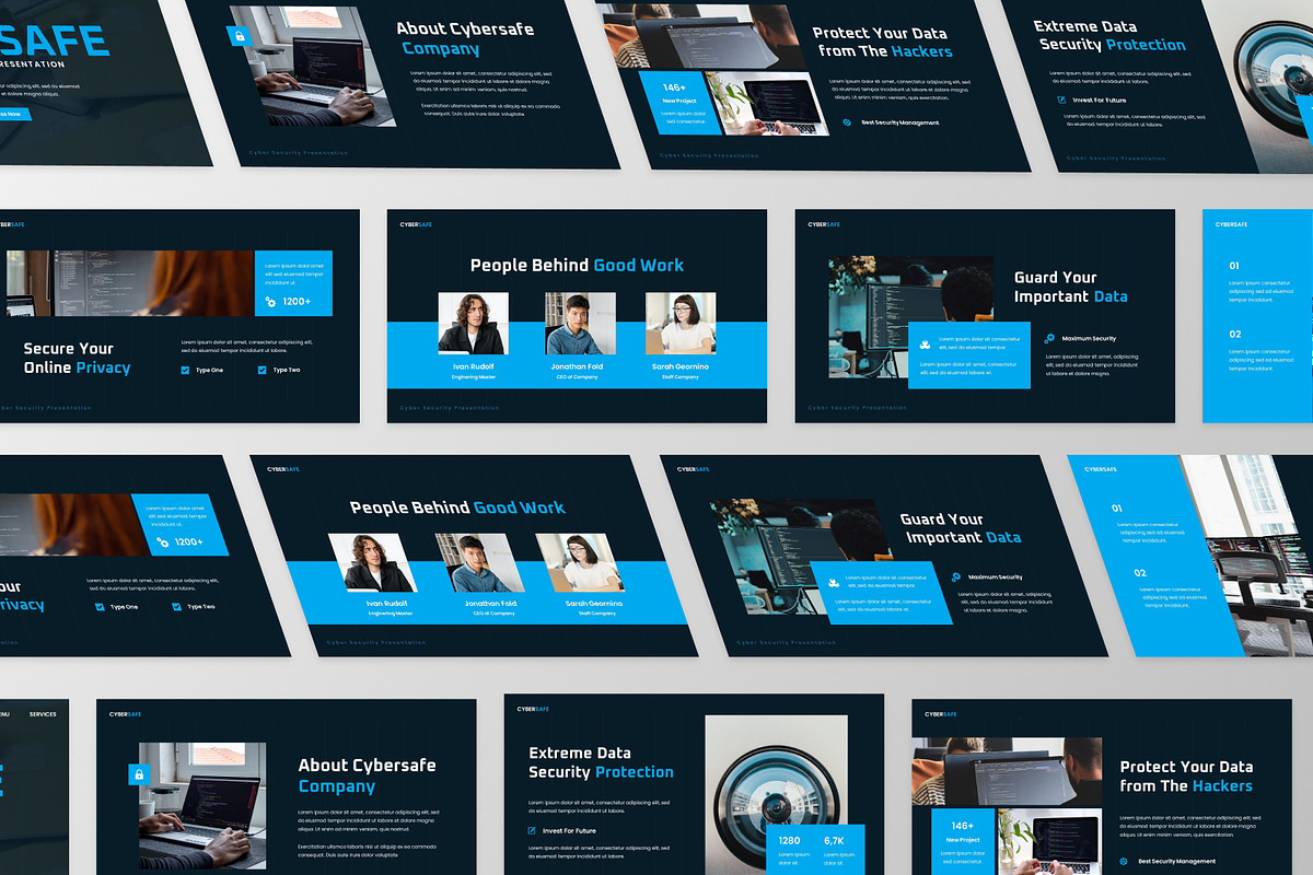 Cybersafe - Cyber Security Keynote, a Presentation Template by MtvtdArt (Photo 6 of 6)